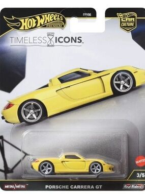 Hot Wheels Premium Porsche Carrera GT Timeless Icons Car Culture 3/5 NIP
